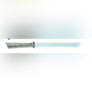 🪵 Vintage Quikut Stainless Steel Knife 🔪 USA Made 15” Serrated Blade‎ 🪵